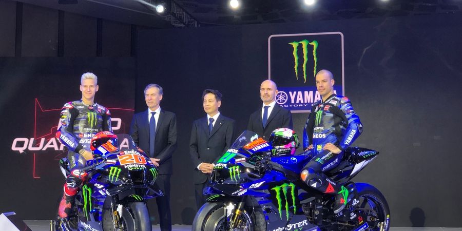 Livery MotoGP 2023 Meluncur di Jakarta, Yamaha Pergi Berperang