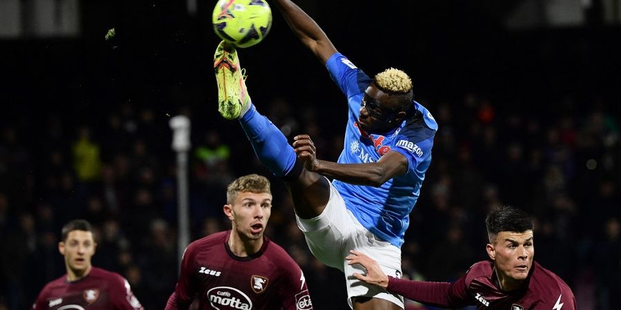 Hasil Liga Italia - Napoli Raih 3 Poin di Markas Salernitana, Victor Osimhen Jadi Bintang Kemenangan