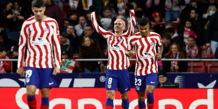 Hasil dan Klasemen Liga Spanyol - Antoine Griezmann Bikin Gol dan Assist Keren, Atletico Madrid Menang Besar