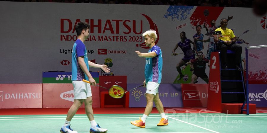 Hasil Indonesia Masters 2023 - Tampil Kuat, Marcus/Kevin Singkirkan Juara Korea Open