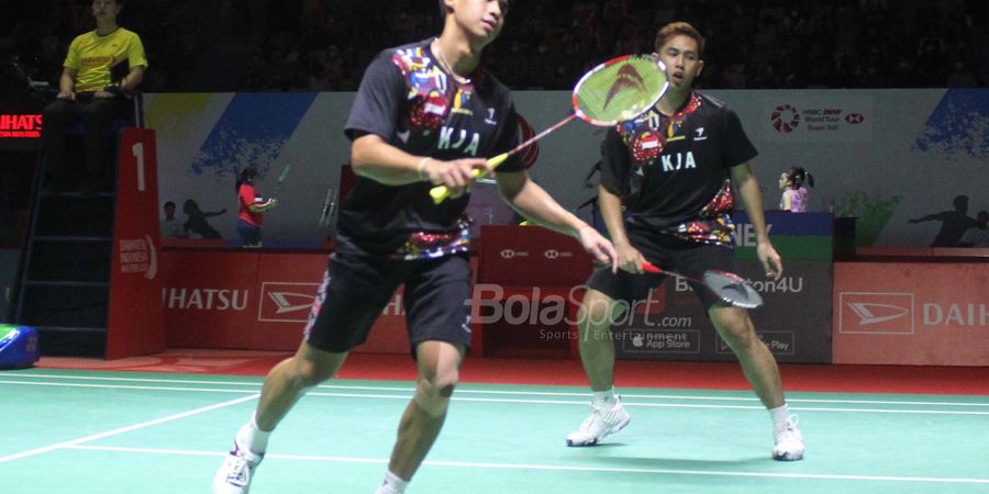 Hasil Thailand Open 2023 - Cukup 20 Menit, Selangkah Lagi Sabar/Reza ke Babak Utama