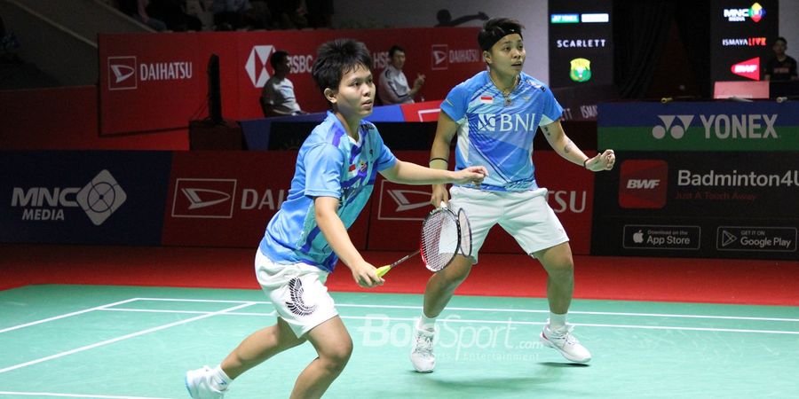 Indonesia Masters 2023 - Langkah Apriyani/Fadia Dijegal Kesalahan