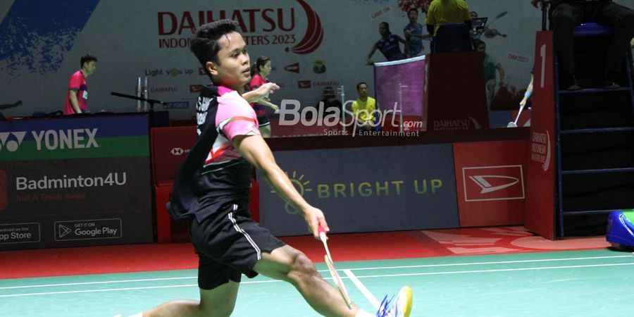 Hasil All England Open 2023 - Ginting Kandaskan Musuh Bebuyutan meski Nyaris Hilang Fokus