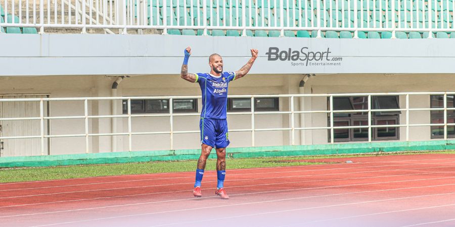 Hattrick David da Silva Antar Persib Bandung Raih Kemenangan 6-0