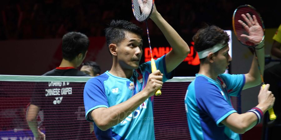 Hasil Indonesia Masters 2023 - Kalah Menyakitkan, Fajar/Rian Gagal ke Semifinal