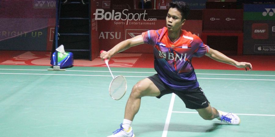 Indonesia Masters 2023 - Lelah Bukan Alasan Anthony KO di Tangan Shi Yu Qi