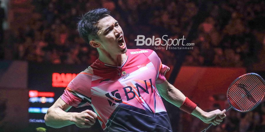 Hasil Indonesia Masters 2023 -  Jonatan ke Final usai Atasi Shi Yu Qi Secara Dramatis