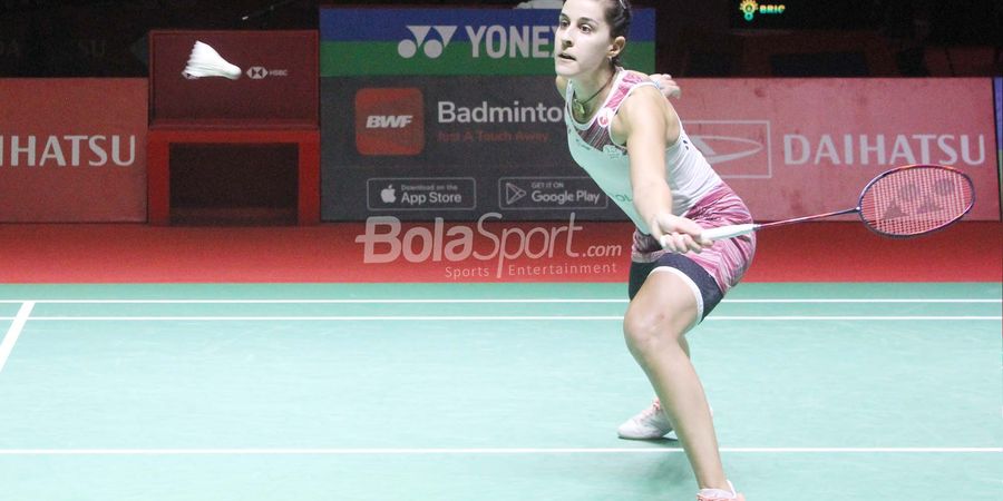 Hasil Indonesia Open 2023 - Juara Bertahan Merana Lagi, Carolina Marin Menangi Derbi Mantan Ratu Bulu Tangkis