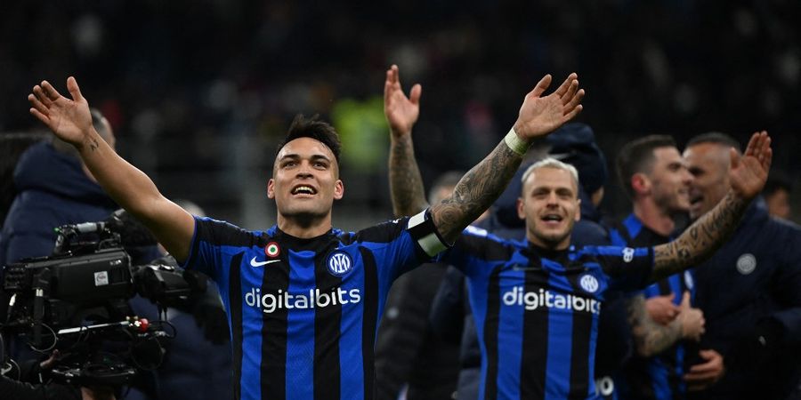 Lautaro Martinez Top Scorer Ke-2 Inter di Derbi Milan