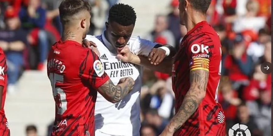 Taktik Kotor Mallorca Kalahkan Real Madrid: Pelanggaran Tiap 3 Menit, Vinicius Dikeroyok