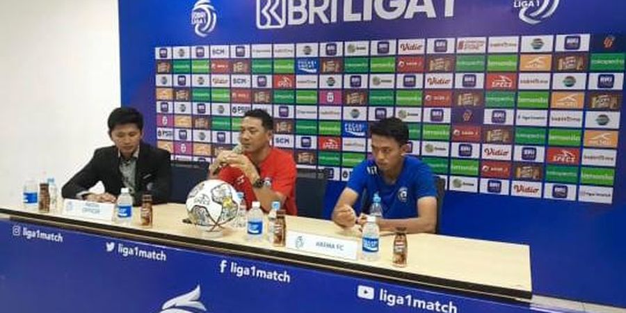 Arema FC Menang, Pelatih Baru Girang dan Bidik Persija Jakarta