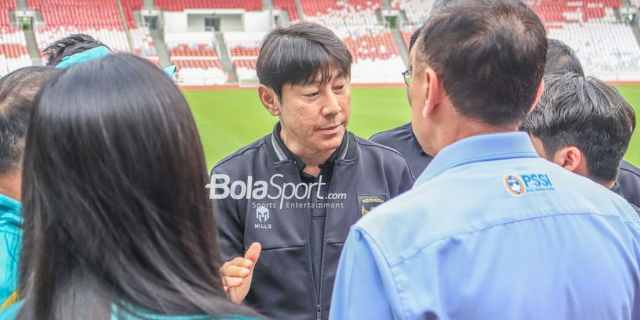 Dikritik Banyak Pelatih Liga 1, Shin Tae-yong Mengatakan Timnas Indonesia Terus Berkembang