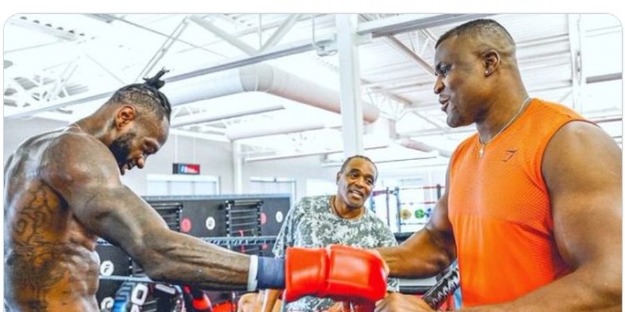 MMA dan Tinju, Tawaran Deontay Wilder Berduel dengan Eks Raja UFC Francis Ngannou