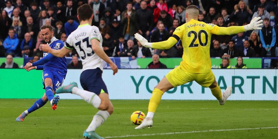 Hasil Liga Inggris - Leicester Bantai Tottenham Hotspur, Harry Kane cs Tak Berkutik di Kandang Rubah