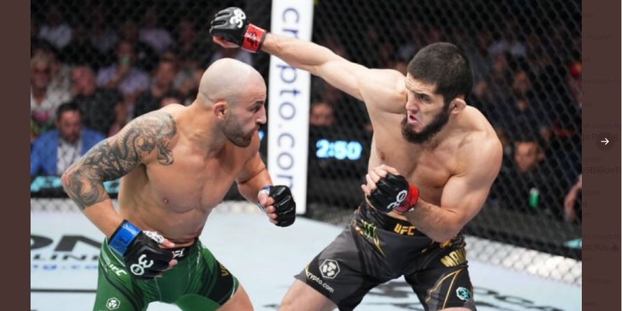 Hasil UFC 284 - No Khabib, No Problem! Islam Makhachev Taklukkan Jagoan Terhebat Sejagat