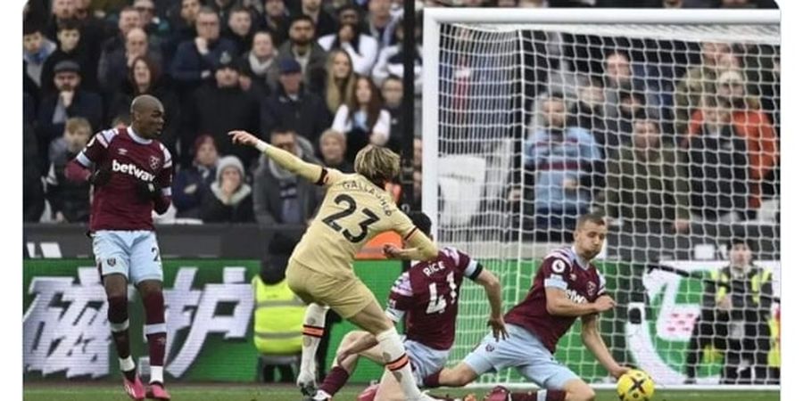 Alasan Chelsea Gagal Dapat Tendangan Penalti saat Pemain West Ham Jadi Kiper Dadakan