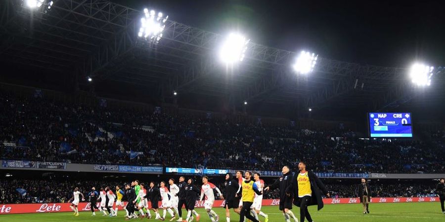 Hasil dan Klasemen Liga Italia - Marhaban yaa Scudetto, Napoli Makin Tak Terkejar di Puncak