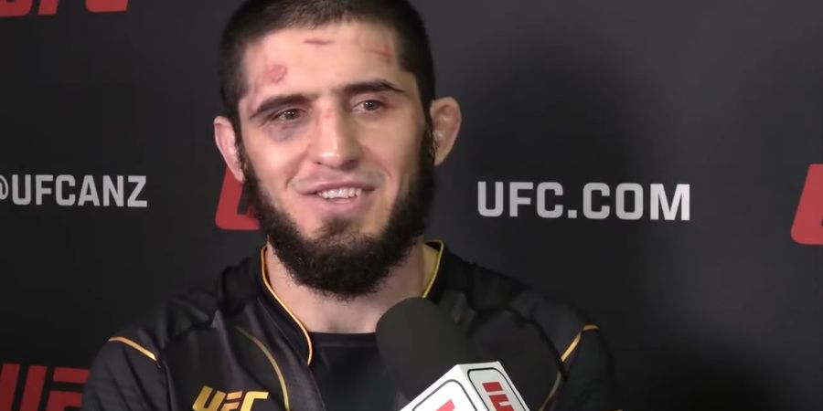 Islam Makhachev sampai Cedera Leher gara-gara Mesin KO Sasananya Khabib Nurmagomedov