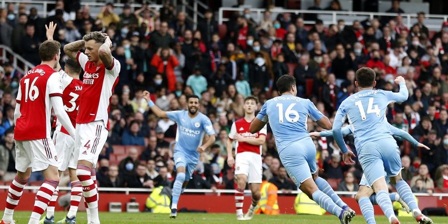 Arsenal Vs Man City - Rekor Bau The Gunners, Selalu Babak Belur di 10 Laga Terakhir!