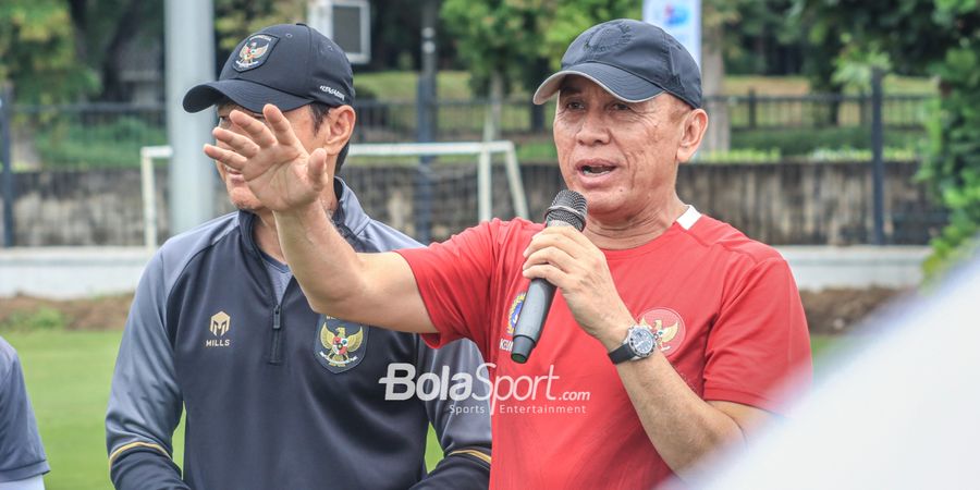 Pamit di Latihan Timnas U-20 Indonesia, Iwan Bule Mohon Shin Tae-yong Terus Tangani Skuad Garuda