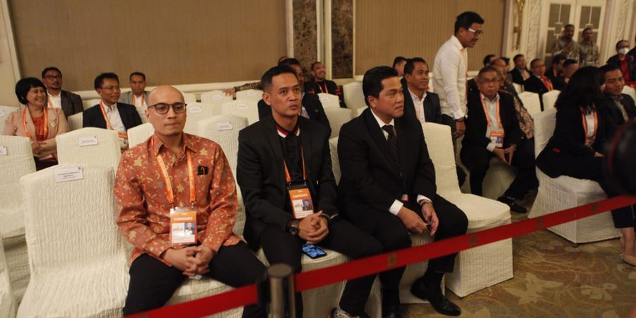 Tak Duduk di Deretan VVIP, Erick Pilih Bersama Kandidat Exco PSSI