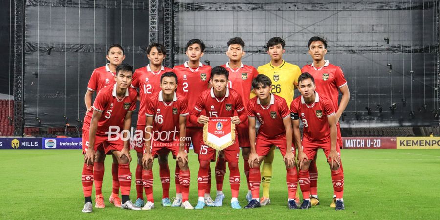 Hasil Babak I Piala Asia U-20 2023 - Timnas U-20 Indonesia Tertinggal, Irak Bermain dengan 10 Orang