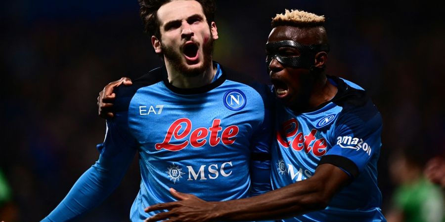 Hasil dan Klasemen Liga Italia -  Victor Osimhen Ukir Rekor Langka, Napoli Semakin Tak Terkejar Inter Milan