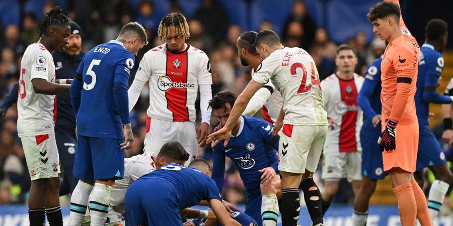 Hasil Liga Inggris - Diwarnai Insiden Mengerikan, Chelsea Takluk dari Southampton di Rumah Sendiri