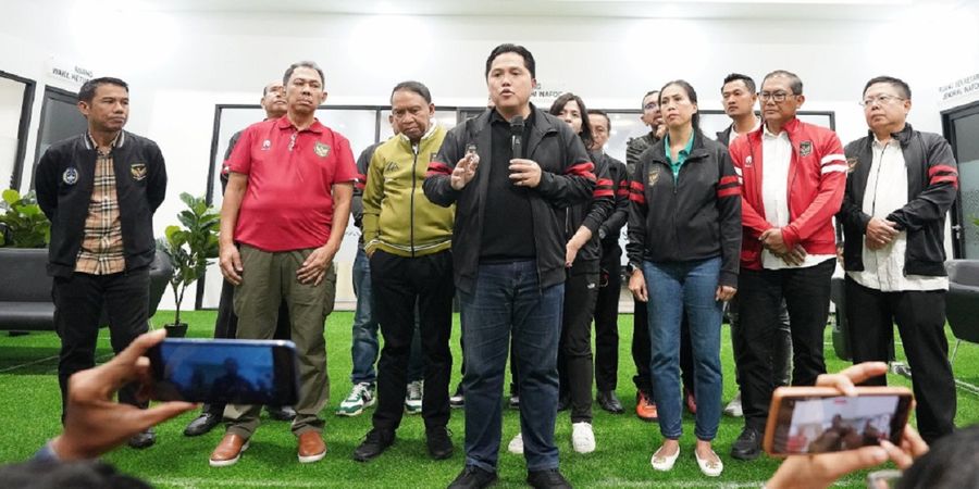 Erick Thohir Akhiri Gosip, Tunggu Prestasi Shin Tae-yong di Asian Games 2023