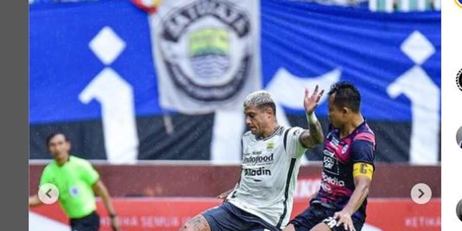 Hasil Liga 1 - Persib Bandung Kudeta Posisi Persija Jakarta Usai Tekuk RANS Nusantara FC