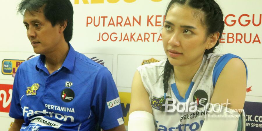 Proliga 2023 - Yolla Yuliana Evaluasi 2 Kekalahan Jakarta Pertamina Fastron