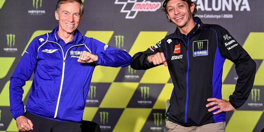 Sadar Valentino Rossi Tak Bakal Kembali, Bos Yamaha Harap Honda dan Marquez Kembali Waras