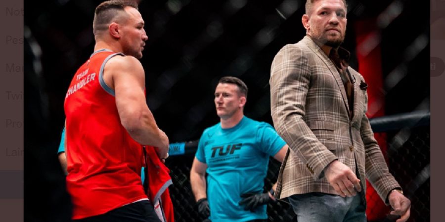 Conor McGregor Masih Jadi Orang Baik Saat Bertemu Michael Chandler