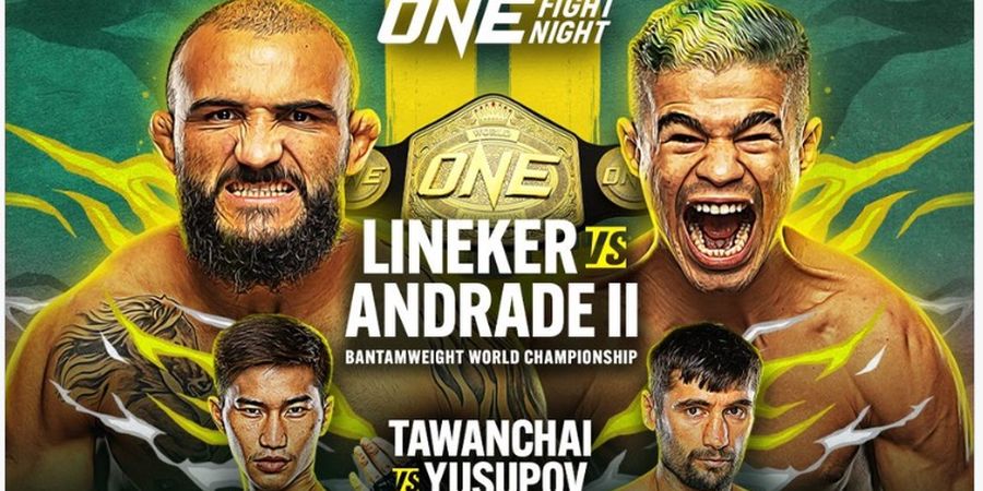 Hasil ONE Fight Night 7 - Ada Tendangan Penghancur Kaki, Fabricio Andrade Jadi Raja Kelas Bantam