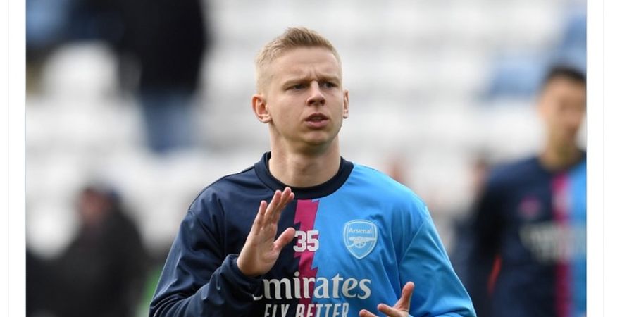 Alasan Oleksandr Zinchenko Jadi Kapten Arsenal Melawan Leicester City