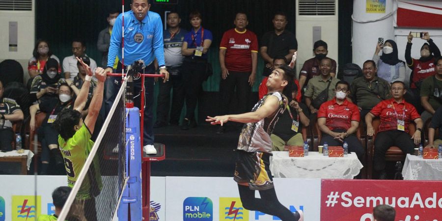 Proliga 2023 - Pembelaan Pelatih Surabaya BIN Samator Usai Telan Kekalahan Kedua