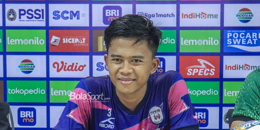 Alasan Edo Febriansah Pede RANS Nusantara FC Bisa Kalahkan Persebaya