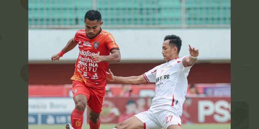 Hasil Liga 1 - Diwarnai Dua Gol Penalti dan Kartu Merah, Bali United Ungguli Persis Solo