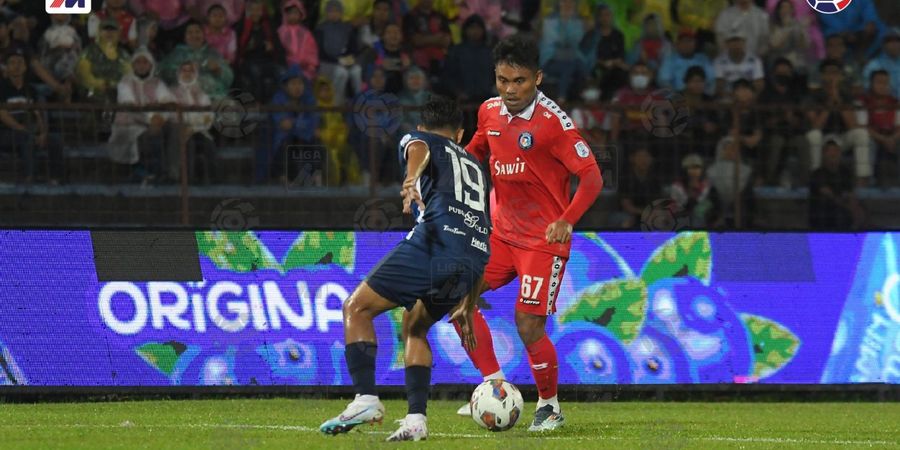 Saddil Ramdani Cetak Gol dan Bikin Dua Asis, Sabah FC Menang Dramatis