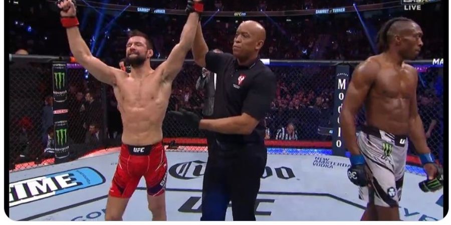 Hasil UFC 285 - Jurus Bantingan Bawa Mateusz Gamrot Kalahkan Jalin Turner