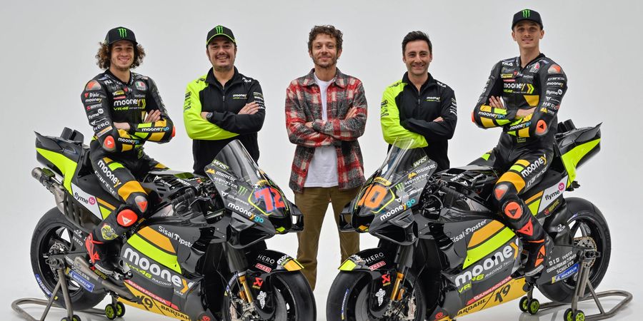 MotoGP Indonesia 2023 - Jelang Lomba di Mandalika, Dua Pembalap Tim Valentino Rossi Malah Alami Cedera Kembar