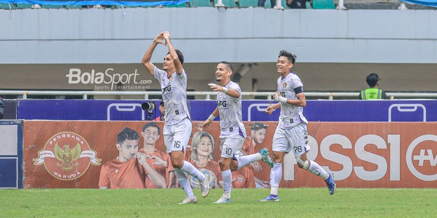 Hasil Liga 1 - Tundukkan Persebaya Surabaya, Persik Kediri Lanjutkan Tren Positif