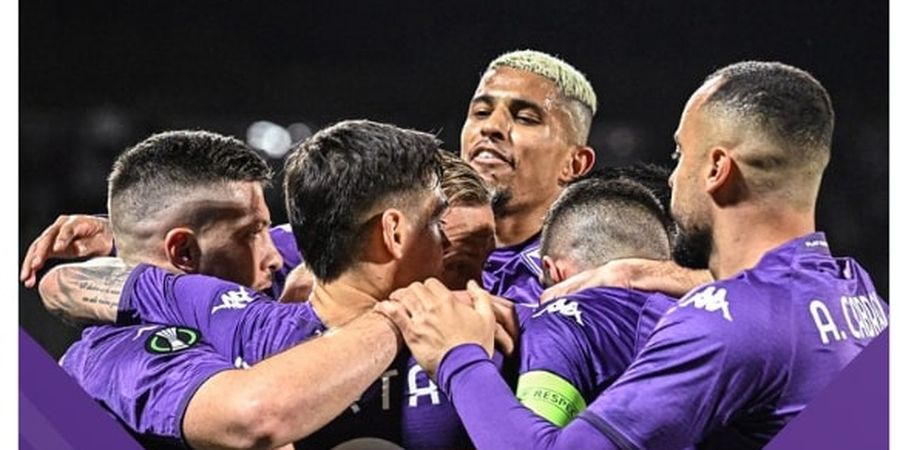 Hasil Lengkap UEFA Conference League - Fiorentina Sukses, Jebolan AC Milan Bikin Lazio Apes