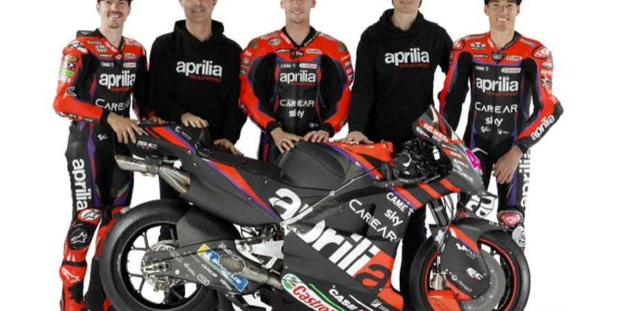 Livery Aprilia di MotoGP 2023 Lebih Garang, Aleix Espargaro Siap Gusur Bagnaia