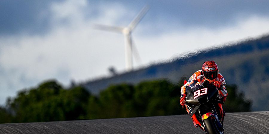 MotoGP Portugal 2023 - Belum Apa-apa Marc Marquez Ragu Kejar Francesco Bagnaia