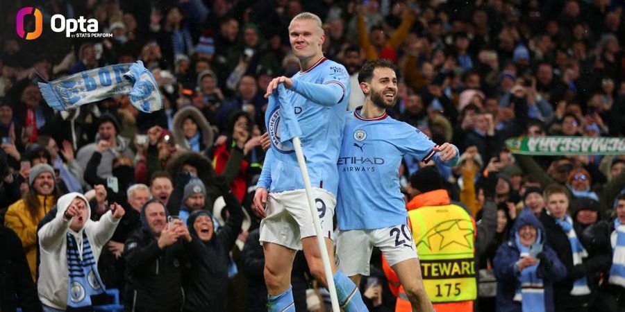 SEJARAH HARI INI - Erling Haaland Samai Lionel Messi, Manchester City Ngamuk di Liga Champions