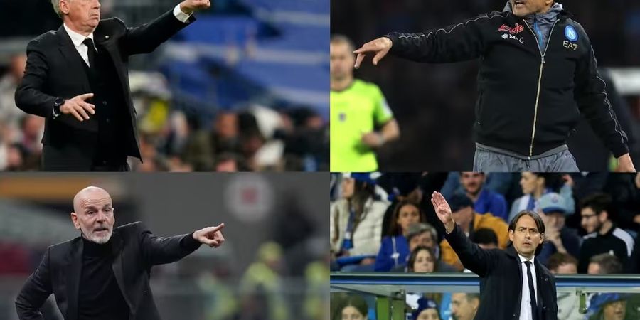 Jelang Drawing Liga Champions - Tak Cuma Klub, Pelatih Italia Kuasai Perempat Final