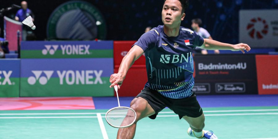 All England Open 2023 - Reaksi Anthony Ginting Setelah Viktor Axelsen Tersingkir