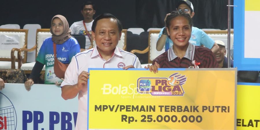 Doa Dipanggil Timnas bagi Pemain Terbaik Putri Proliga 2023 Medi Yoku