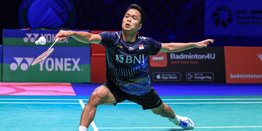 Hasil Kejuaraan Asia 2023 - Anthony Kalahkan Wakil Taiwan 2 Gim Langsung